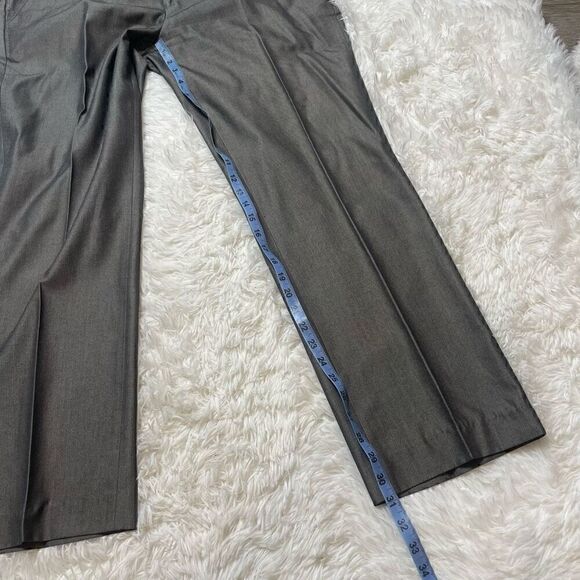 TED BAKER LONDON Mens Cotton Grey Dress Pants Size 38 Regular 31" Inseam - Picture 7 of 9